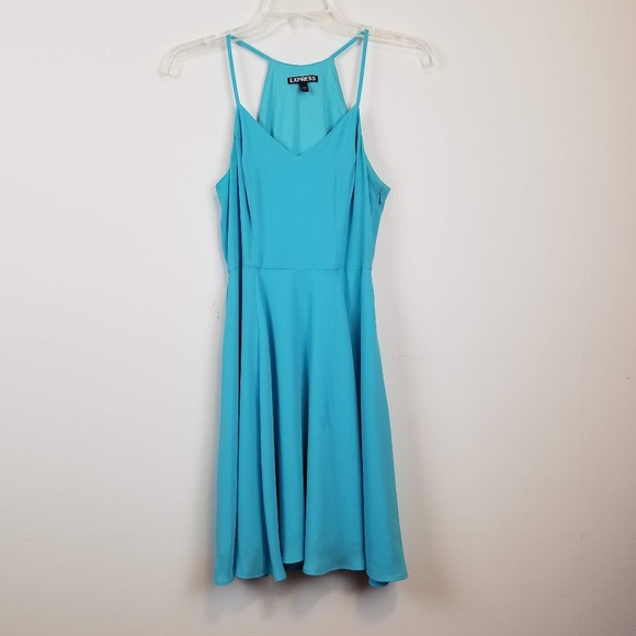 Express Dresses & Skirts - Express blue sleeveless dress size 0